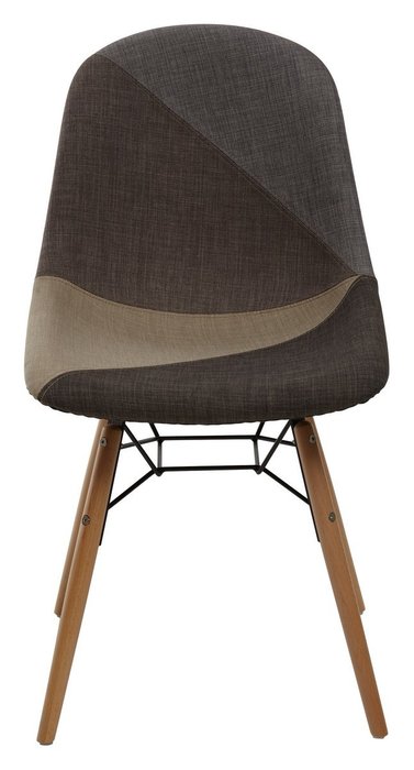 Стул Bonnie коричнево-серого цвета - купить Обеденные стулья по цене 3500.0