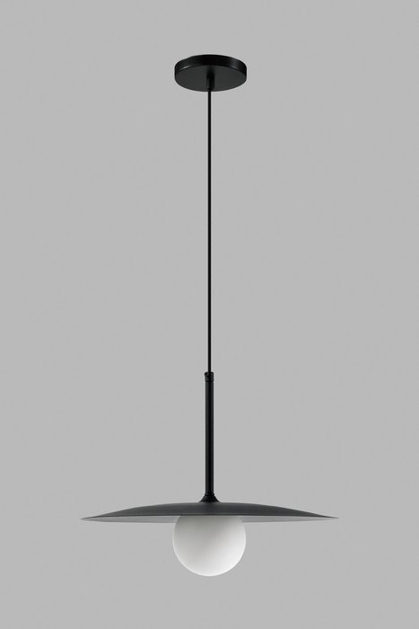 Светильник подвесной Trento черного цвета - лучшие Подвесные светильники в INMYROOM