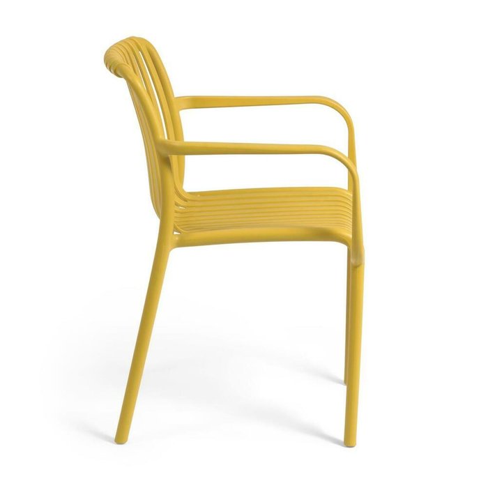 Стул Isabellini горчичного цвета - купить Обеденные стулья по цене 13990.0