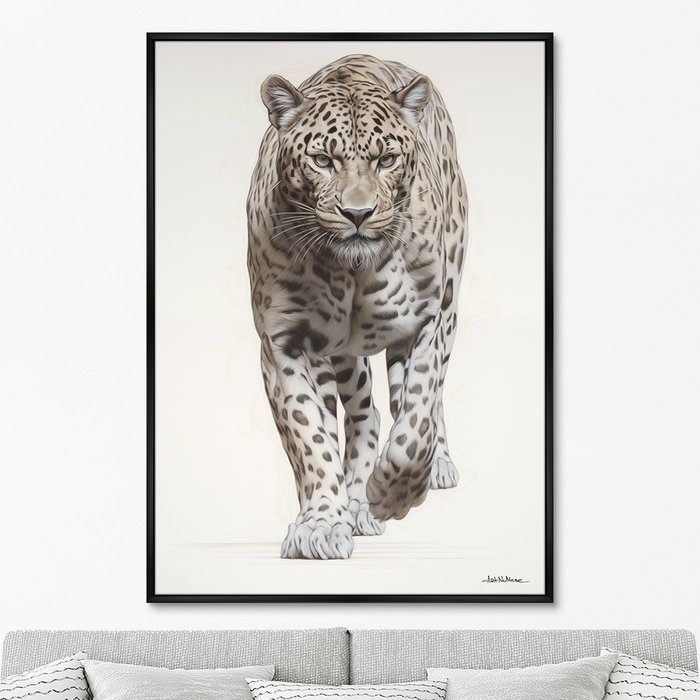 Репродукция картины Leopards, No 2, 2024г. - купить Картины по цене 24999.0