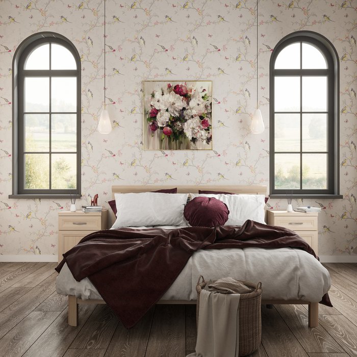 Кровать Магна 180х200 бежевого цвета  - лучшие Кровати для спальни в INMYROOM