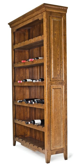 Шкаф для вина Еcolife Еurope, массив дуба - лучшие Винные шкафы в INMYROOM