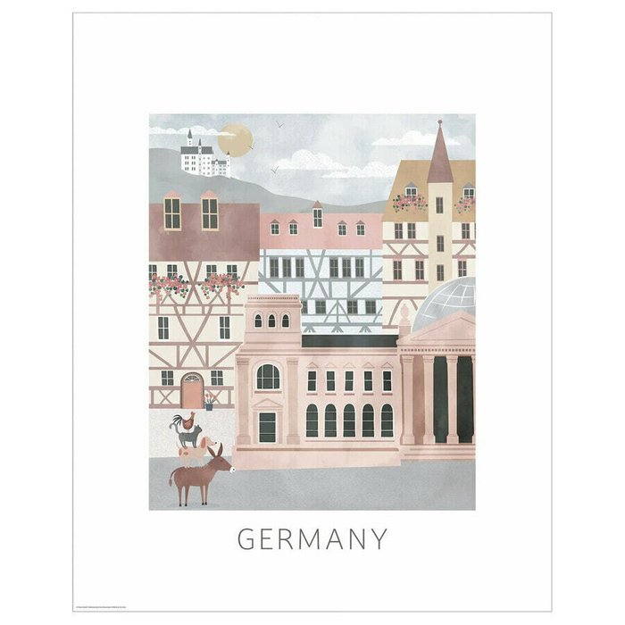Германия, 40х50 см
