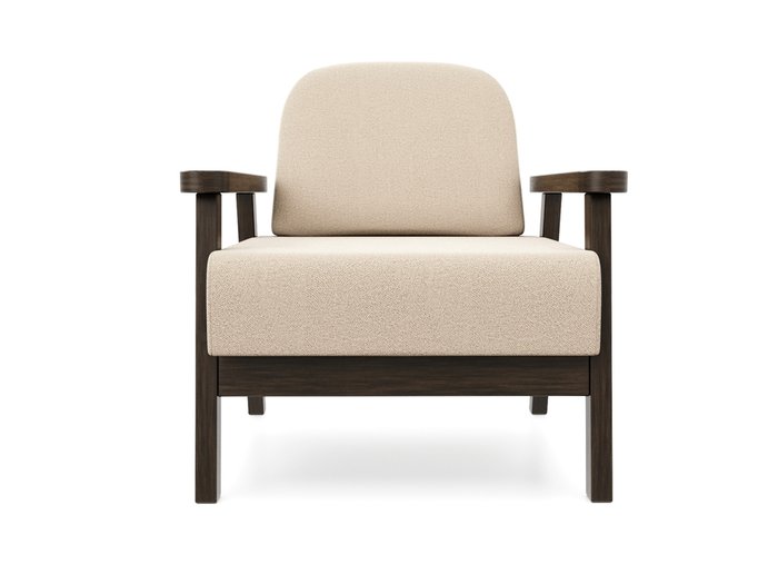 Кресло Флори бежевого цвета - купить Интерьерные кресла по цене 17990.0