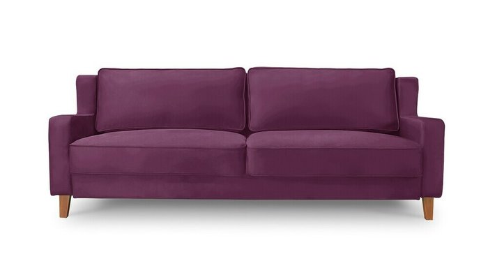 Диван-кровать Неаполь фиолетового цвета - купить Прямые диваны по цене 64500.0