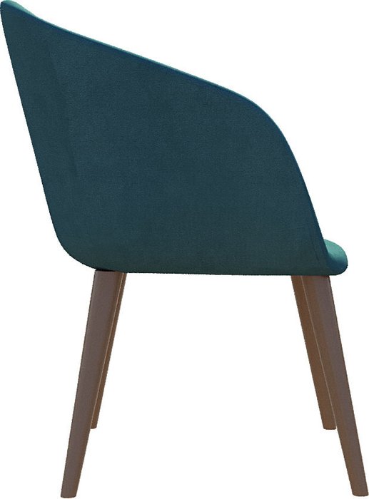 Стул Ракушка голубого цвета - купить Обеденные стулья по цене 52856.0