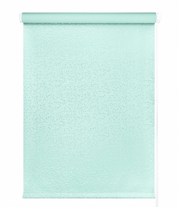 Мини ролета Блэкаут Кристалл 42,5х175 мятный - лучшие Шторы в INMYROOM