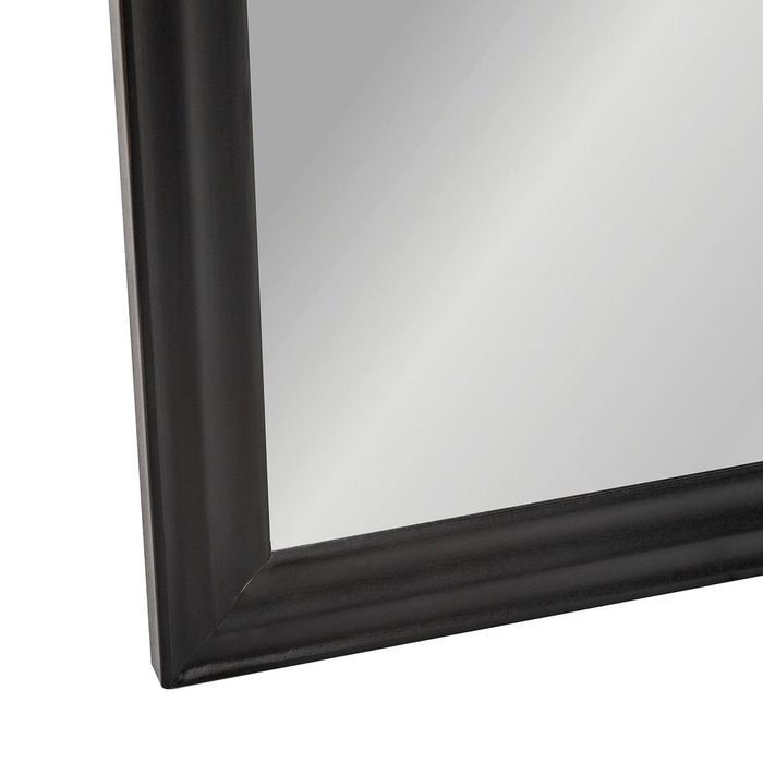 Настенное зеркало Мира 52х140 в раме черного цвета - лучшие Настенные зеркала в INMYROOM