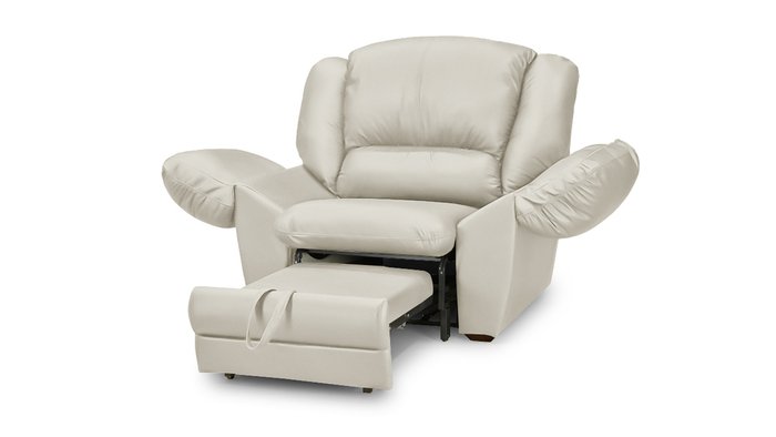 Кресло-кровать Оберон кремового цвета - лучшие Интерьерные кресла в INMYROOM