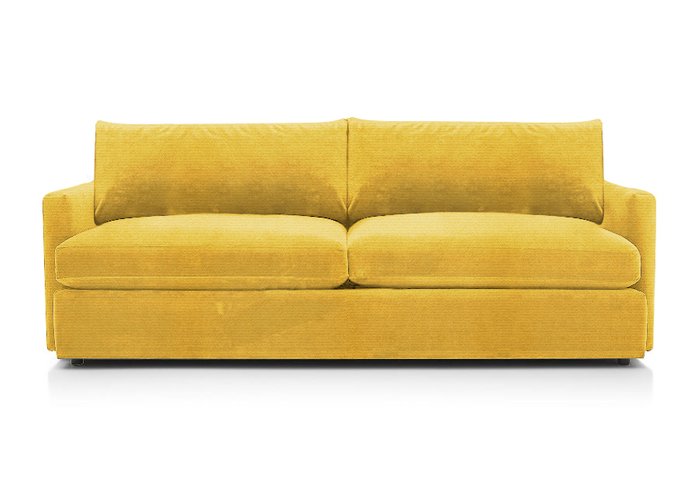 Диван-кровать Винс желтого цвета