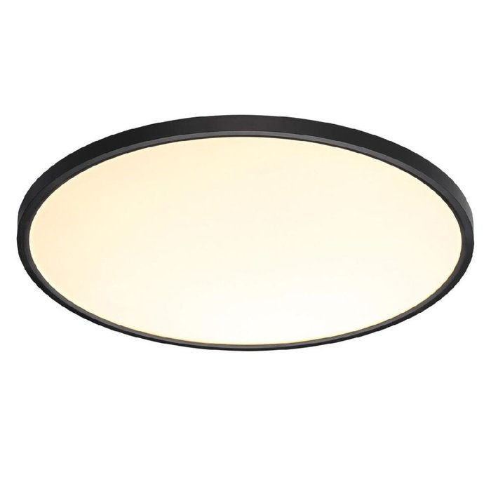 Потолочный светильник Alfa black 7660/48L (пластик, цвет белый) - лучшие Потолочные светильники в INMYROOM