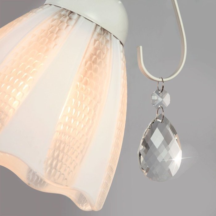 Настенный светильник 30155/1 белый Floranse - лучшие Бра и настенные светильники в INMYROOM