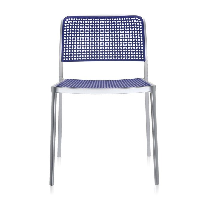 Стул Audrey темно-синего цвета - купить Обеденные стулья по цене 37080.0