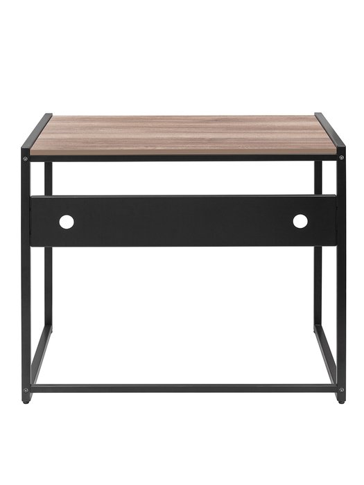 Стол письменный Rimini 90 черно-коричневого цвета - лучшие Письменные столы в INMYROOM