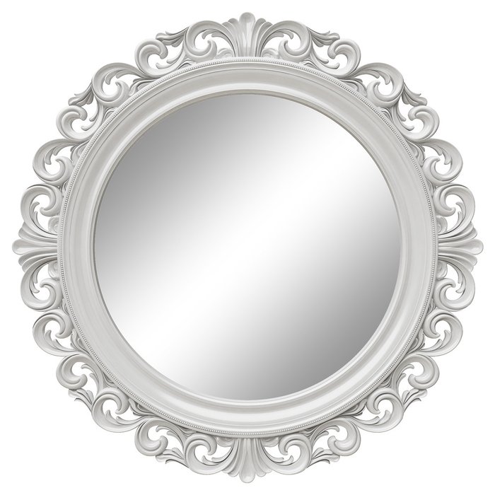 Настенное зеркало Фроуд Белый глянец
