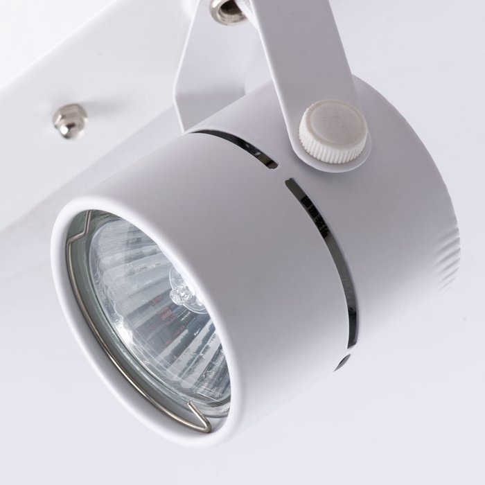 Трековый светильник Arte Lamp MIZAR A1311PL-2WH - лучшие Накладные споты в INMYROOM