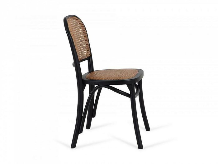Стул Doris черно-коричневого цвета - лучшие Обеденные стулья в INMYROOM