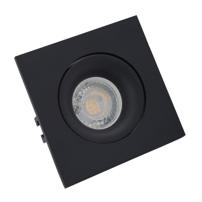 Встраиваемый светильник черного цвета - купить Встраиваемые споты по цене 1856.0