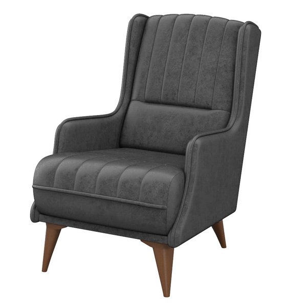 Кресло Болеро серого цвета