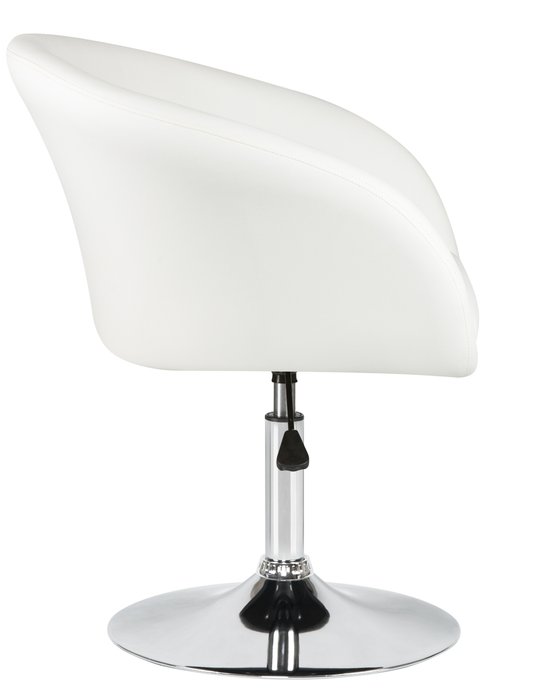 Кресло дизайнерское Edison белого цвета - лучшие Офисные кресла в INMYROOM