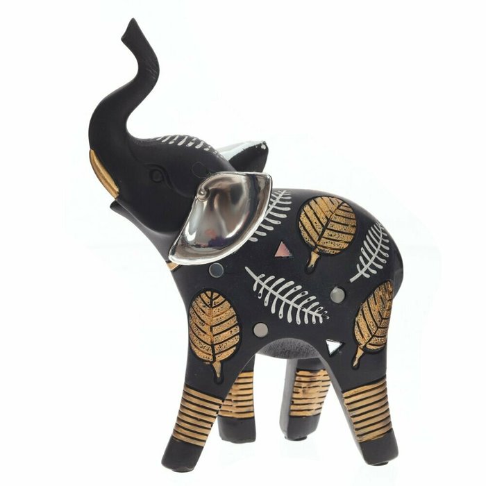 Фигурка декоративная Слон из полимера - лучшие Фигуры и статуэтки в INMYROOM