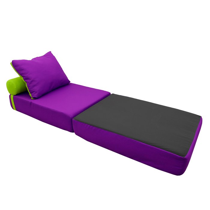 Кресло-кровать с подушкой и валиком - лучшие Бескаркасная мебель в INMYROOM