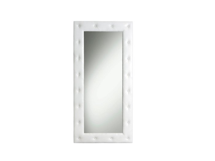 Напольное зеркало Kristal белого цвета