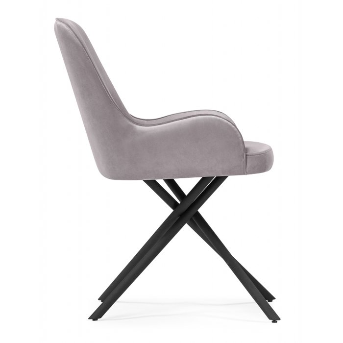 Обеденный стул Галтер серого цвета - лучшие Обеденные стулья в INMYROOM