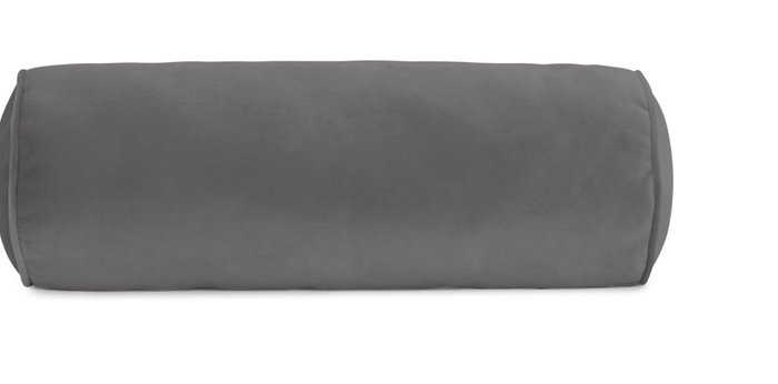 Набор из двух валиков серого цвета - купить Декоративные подушки по цене 6800.0
