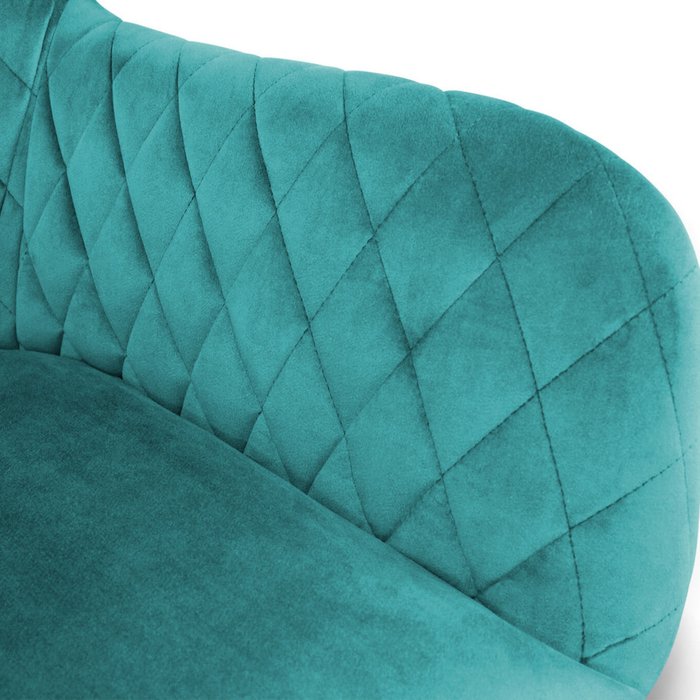 Стул подъемно-поворотный Tejat бирюзового цвета - лучшие Офисные кресла в INMYROOM