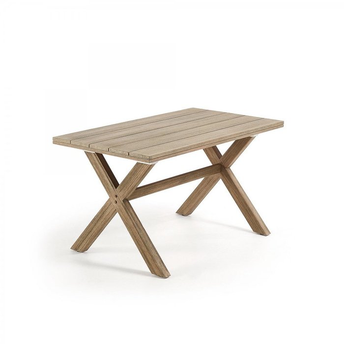 Обеденный стол Brilliant из массива дерева эвкалипт - купить Садовые столы по цене 82990.0