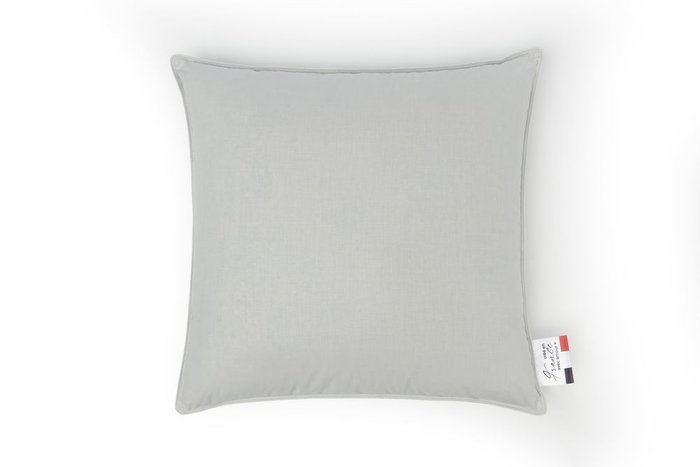 Подушка Bretagne 70х70 серого цвета
