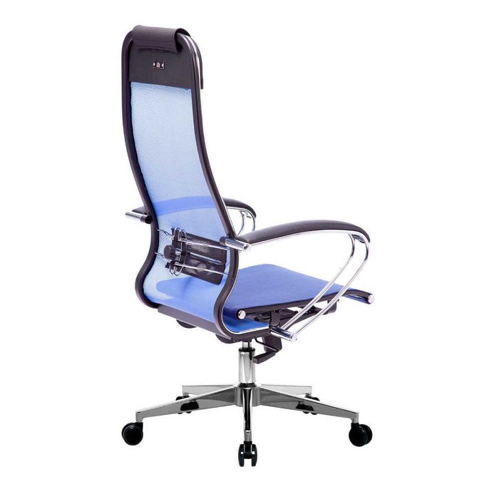 Компьютерное кресло Сократ синего цвета - лучшие Офисные кресла в INMYROOM
