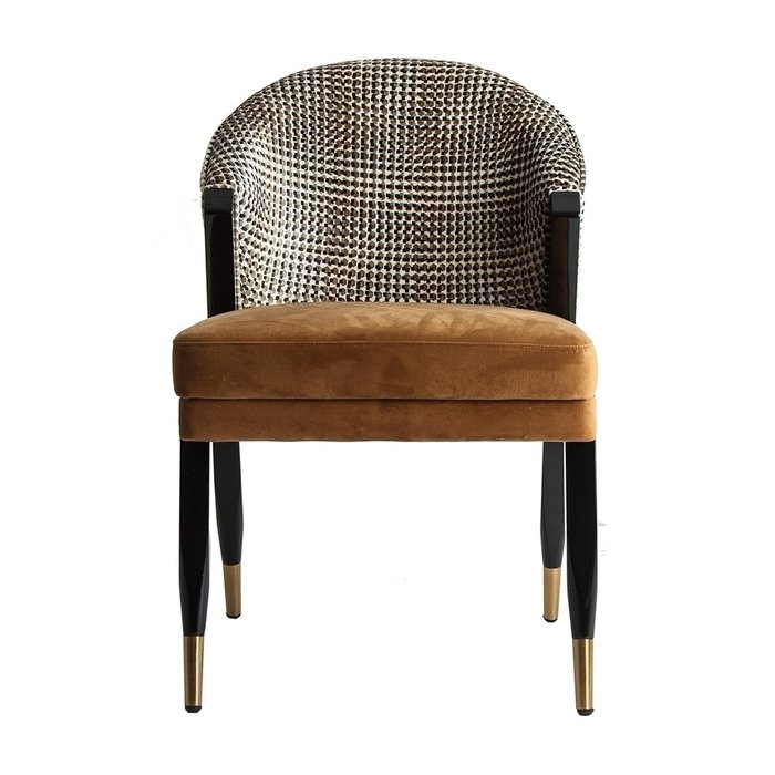 Стул Brillon коричнево-серого цвета - купить Обеденные стулья по цене 107990.0