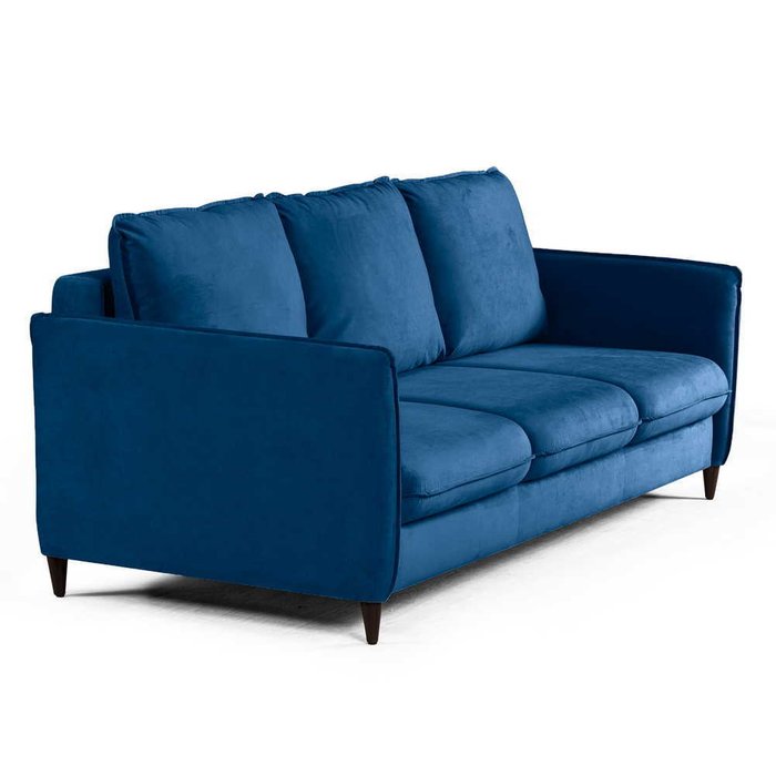 Диван-кровать Парма синего цвета - лучшие Прямые диваны в INMYROOM