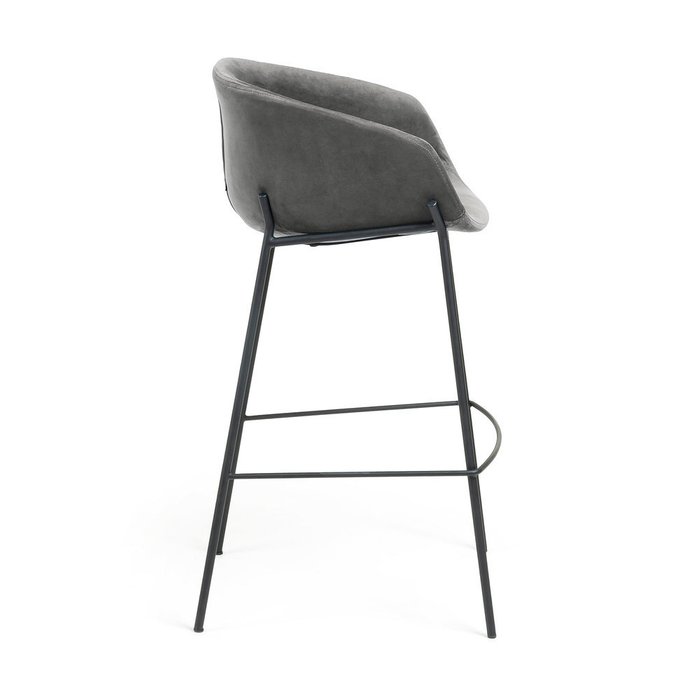 Барный стул Zadine серого цвета - купить Барные стулья по цене 41990.0