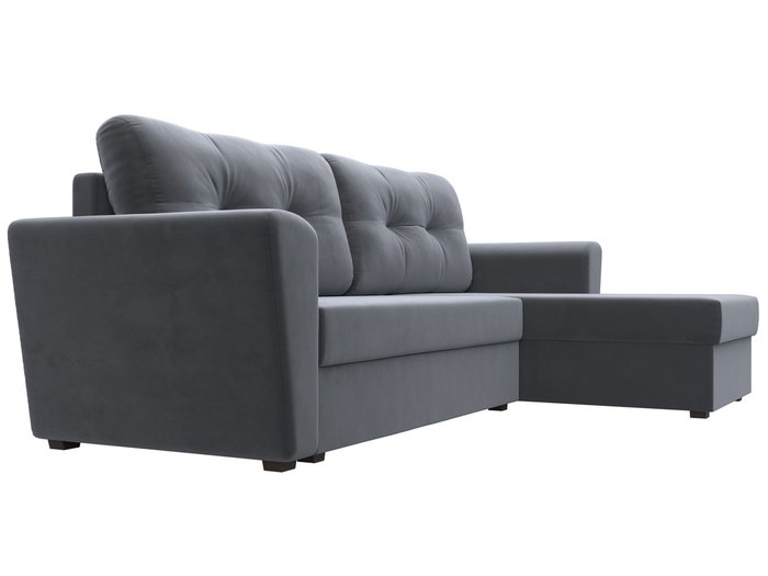 Угловой диван-кровать Амстердам лайт серого цвета правый угол - лучшие Угловые диваны в INMYROOM Угловой диван-кровать Амстердам лайт серого цвета правый угол - лучшие Угловые диваны в INMYROOM