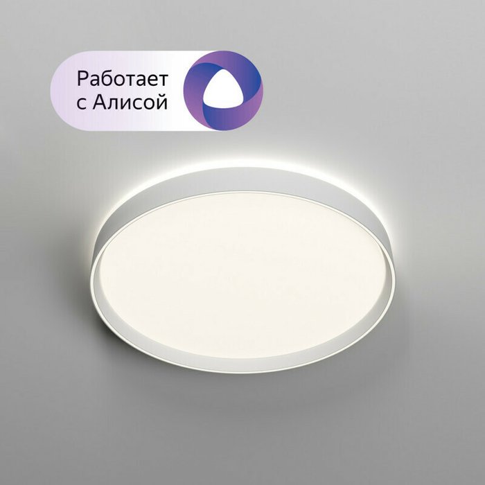Потолочный светильник Plato DK6511-WH (пластик, цвет белый) - лучшие Потолочные светильники в INMYROOM