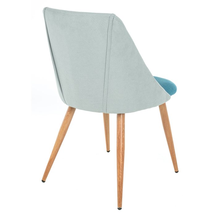 Стул Morgan серо-голубого цвета - лучшие Обеденные стулья в INMYROOM