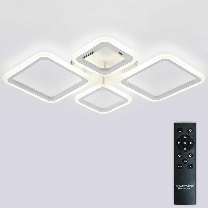 Потолочная люстра Opti LED LAMPS 81108/1C (акрил, цвет белый) - купить Потолочные люстры по цене 2867.0 Потолочная люстра Opti LED LAMPS 81108/1C (акрил, цвет белый) - купить Потолочные люстры по цене 2867.0