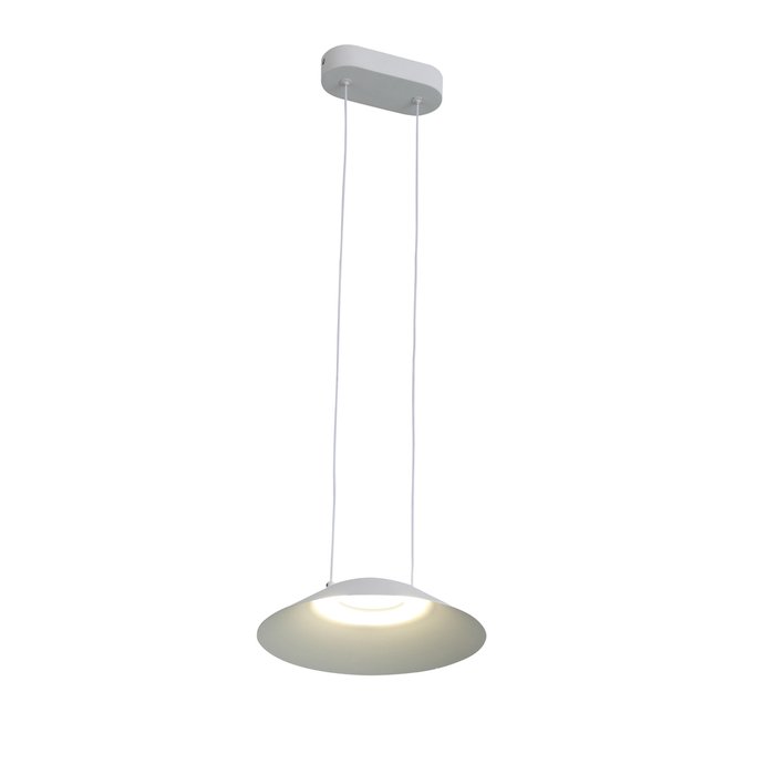 Подвесной светодиодный светильник  Pitto белого цвета