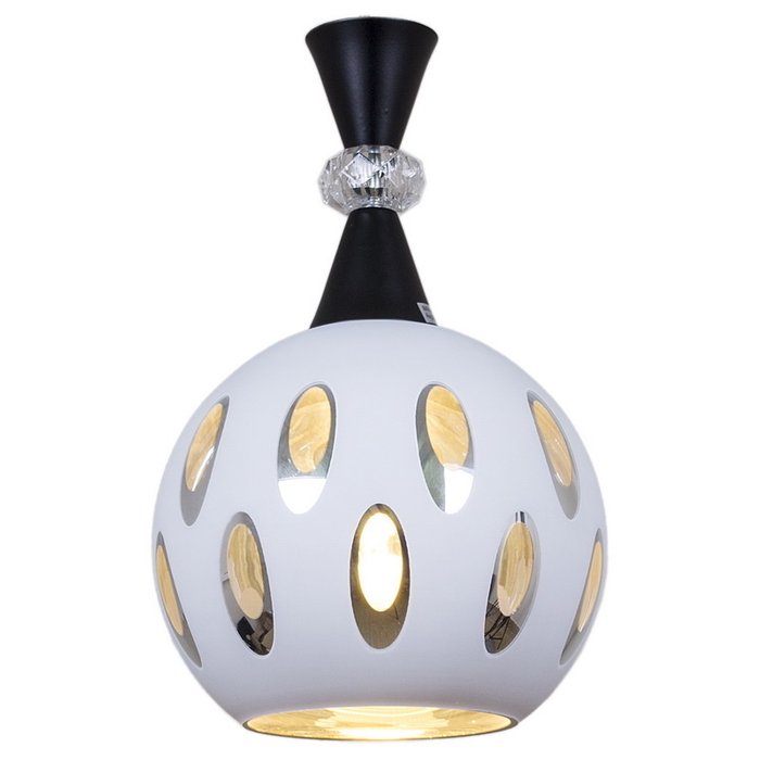 Подвесной светильник 03410-0.4-03 WH (металл, цвет белый) - купить Подвесные светильники по цене 6070.0