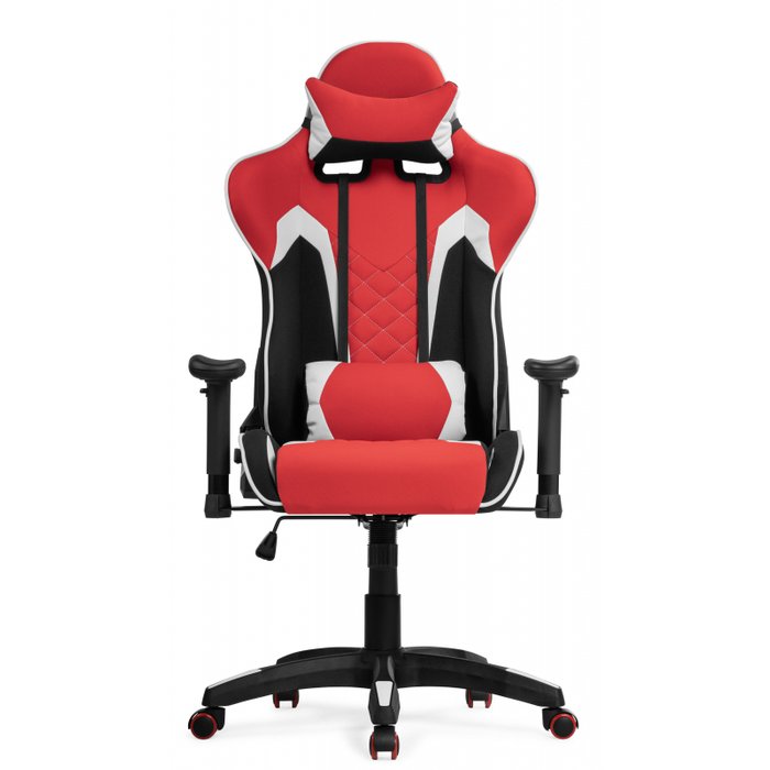 Компьютерное кресло Prime черно-красного цвета - лучшие Офисные кресла в INMYROOM