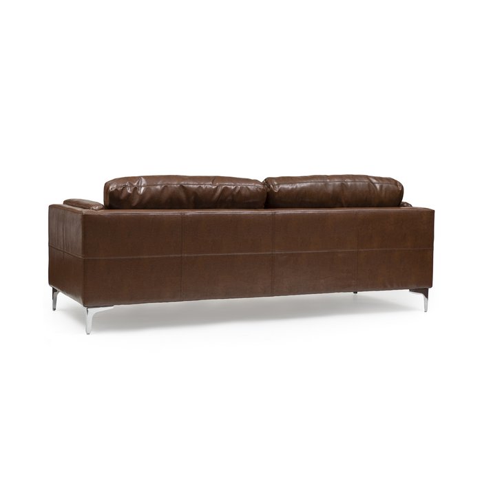 Прямой диван Kent коричневого цвета - лучшие Прямые диваны в INMYROOM