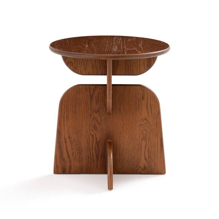 Кофейный столик в виде скульптуры из массива дуба Orient коричневого цвета - купить Кофейные столики по цене 14160.0
