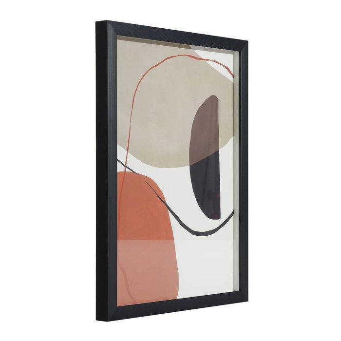 Картина Roberval серо-бежевого цвета