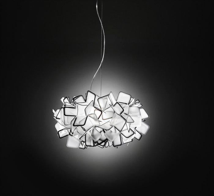 Подвесной светильник Slamp CLIZIA из пластика - купить Подвесные люстры по цене 24740.0 Подвесной светильник Slamp CLIZIA из пластика - купить Подвесные люстры по цене 24740.0