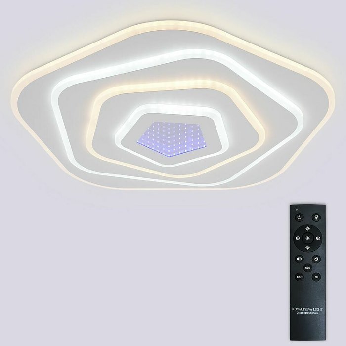 Потолочная люстра Palace LED LAMPS 81111/4C (акрил, цвет белый) - купить Потолочные люстры по цене 7117.0 Потолочная люстра Palace LED LAMPS 81111/4C (акрил, цвет белый) - купить Потолочные люстры по цене 7117.0