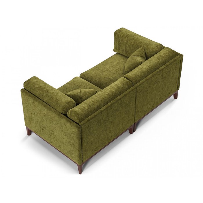 Диван Case зеленого цвета - лучшие Прямые диваны в INMYROOM