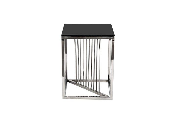 Кофейный столик из металла и стекла  - купить Кофейные столики по цене 28800.0